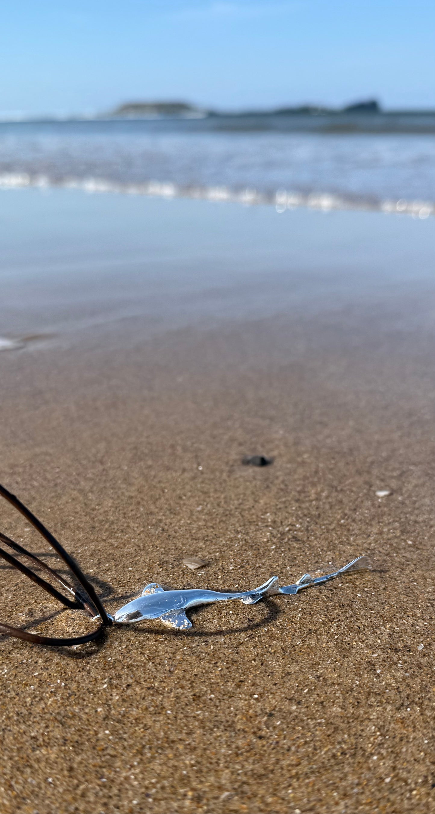 Dog fish shark pendant