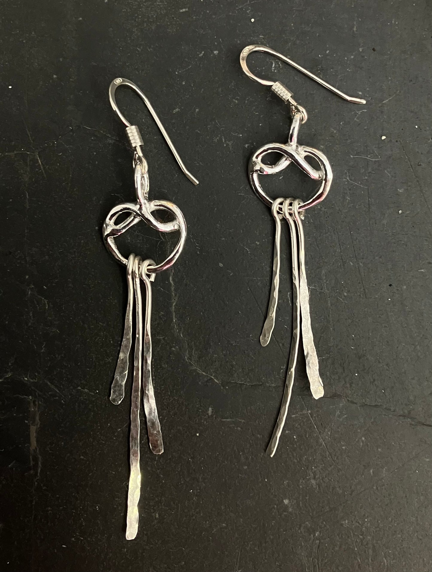 knot and tail earrings