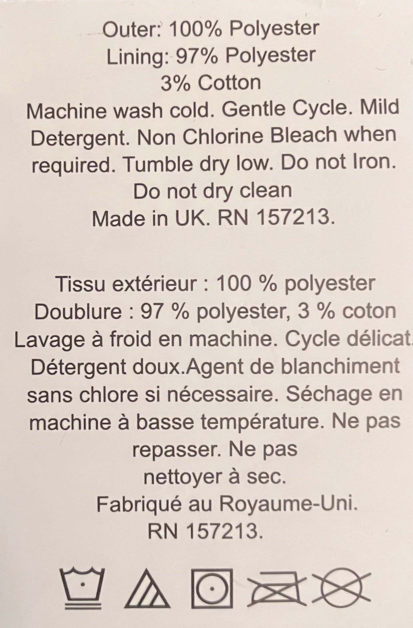 Three Cliffs print purse/makeup bag