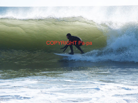 Gower surfer photograph