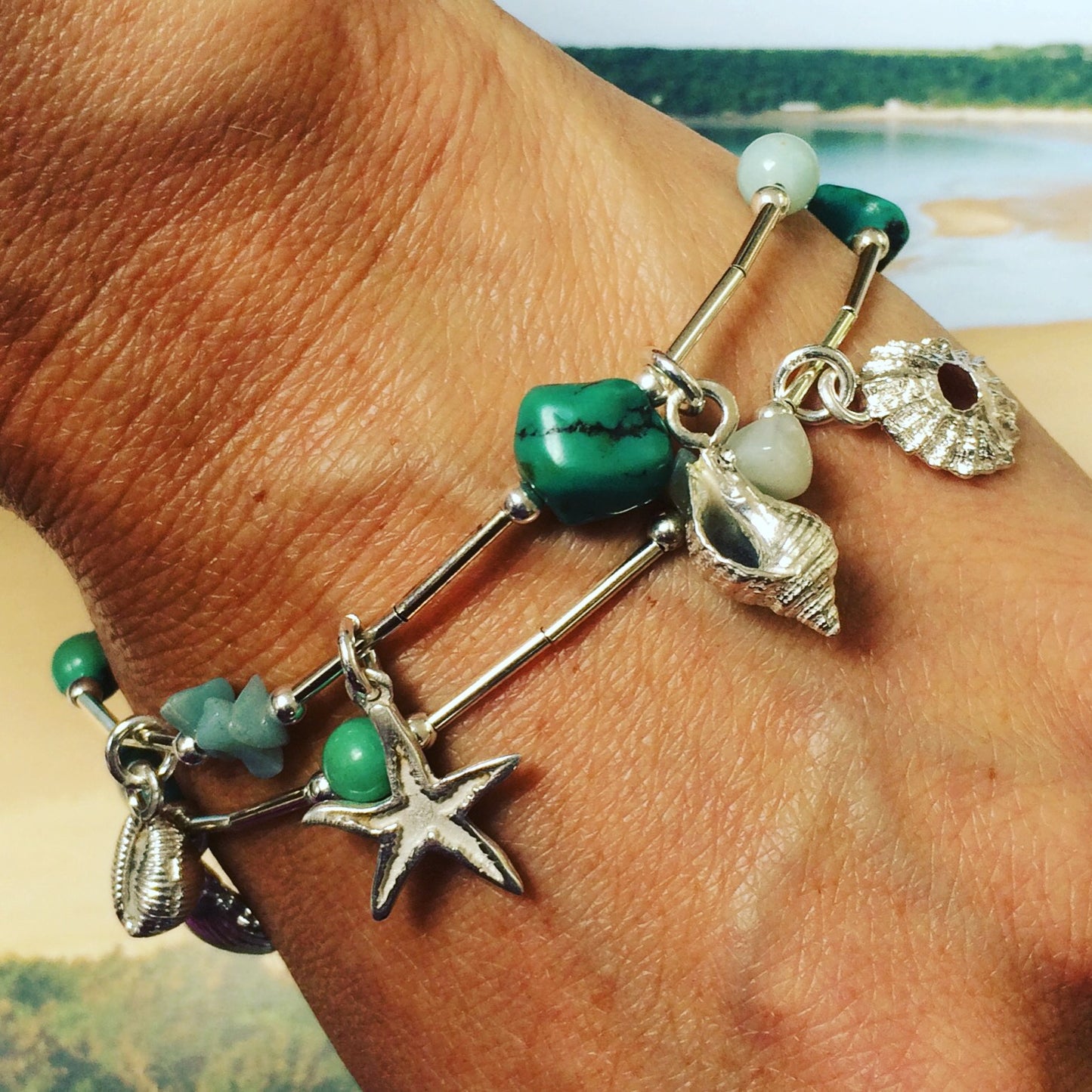 Gower Sea shell bracelet