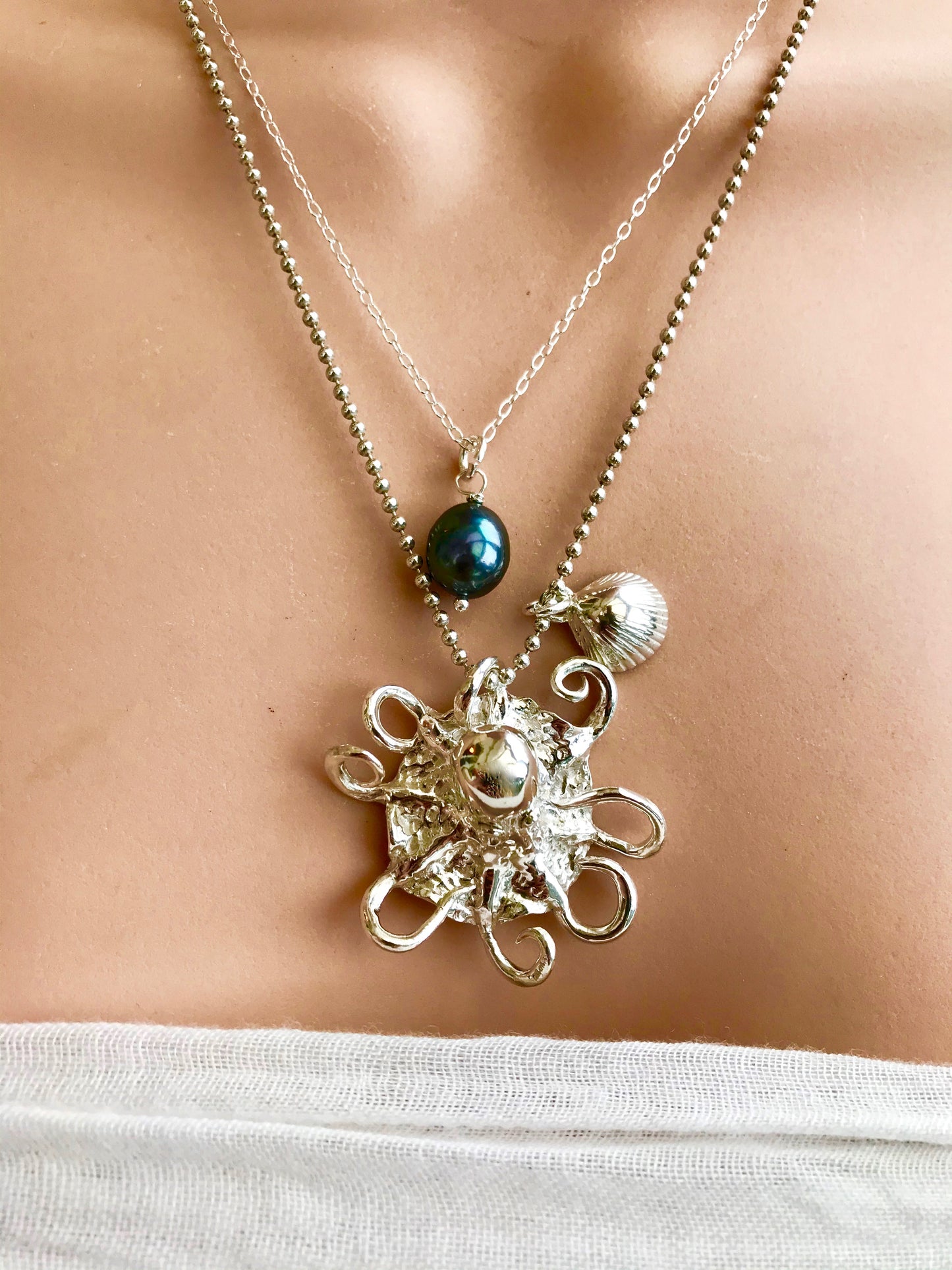 Octopus necklace