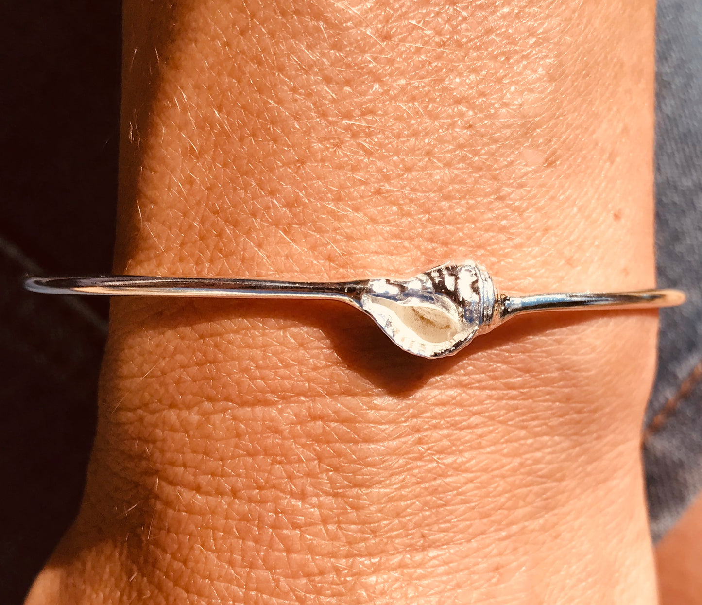 whelk shell bangle
