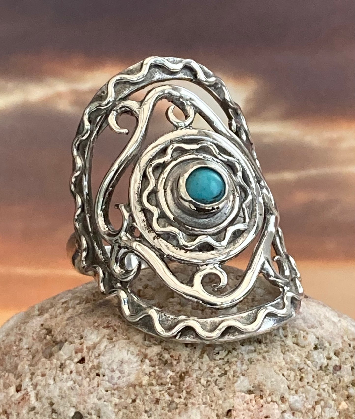 Ancient Gower inspired ring