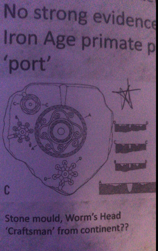 Ancient Gower iron age sketch