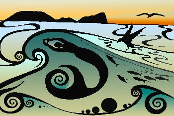 WORMS HEAD MERMAID PRINT