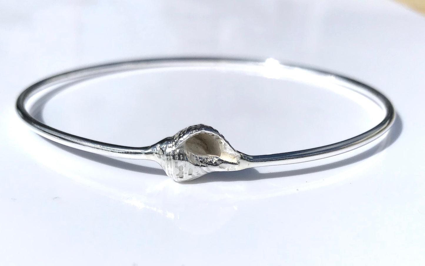 whelk shell bangle
