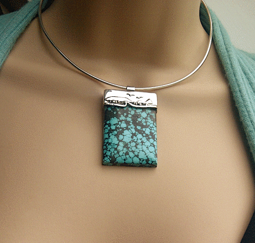 Worm's Head Rhossili necklace by Pa-pa