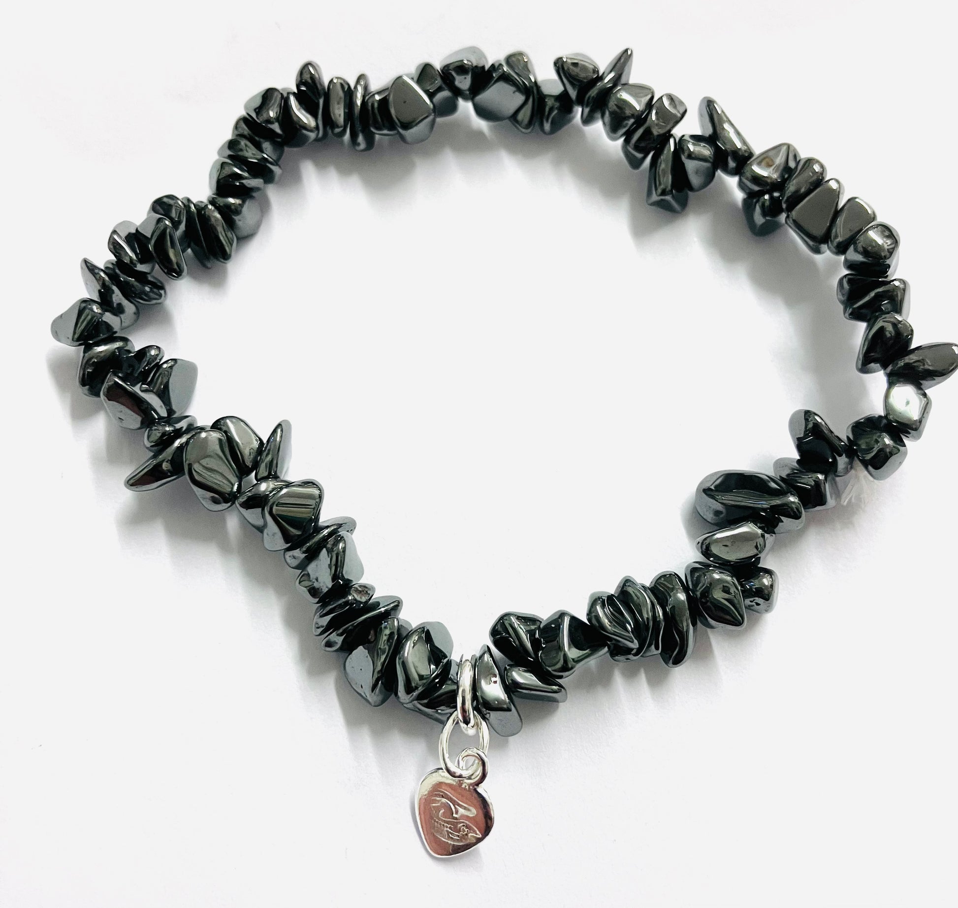 Hematite gemstone bracelet