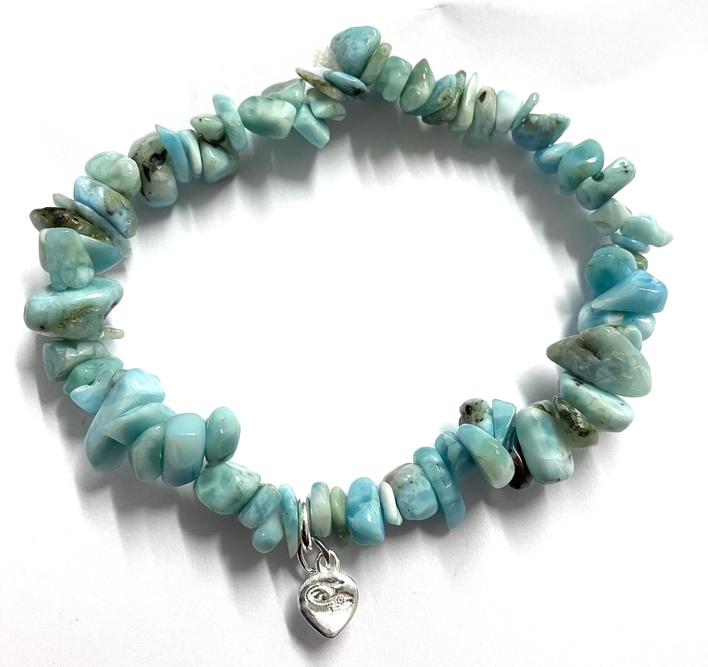 Larimar gemstone bracelet