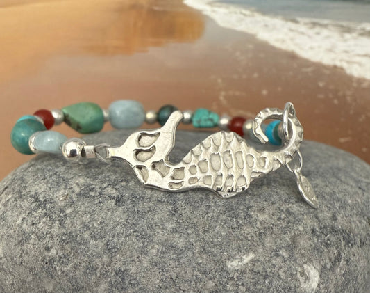 Seahorse beaded bracelet