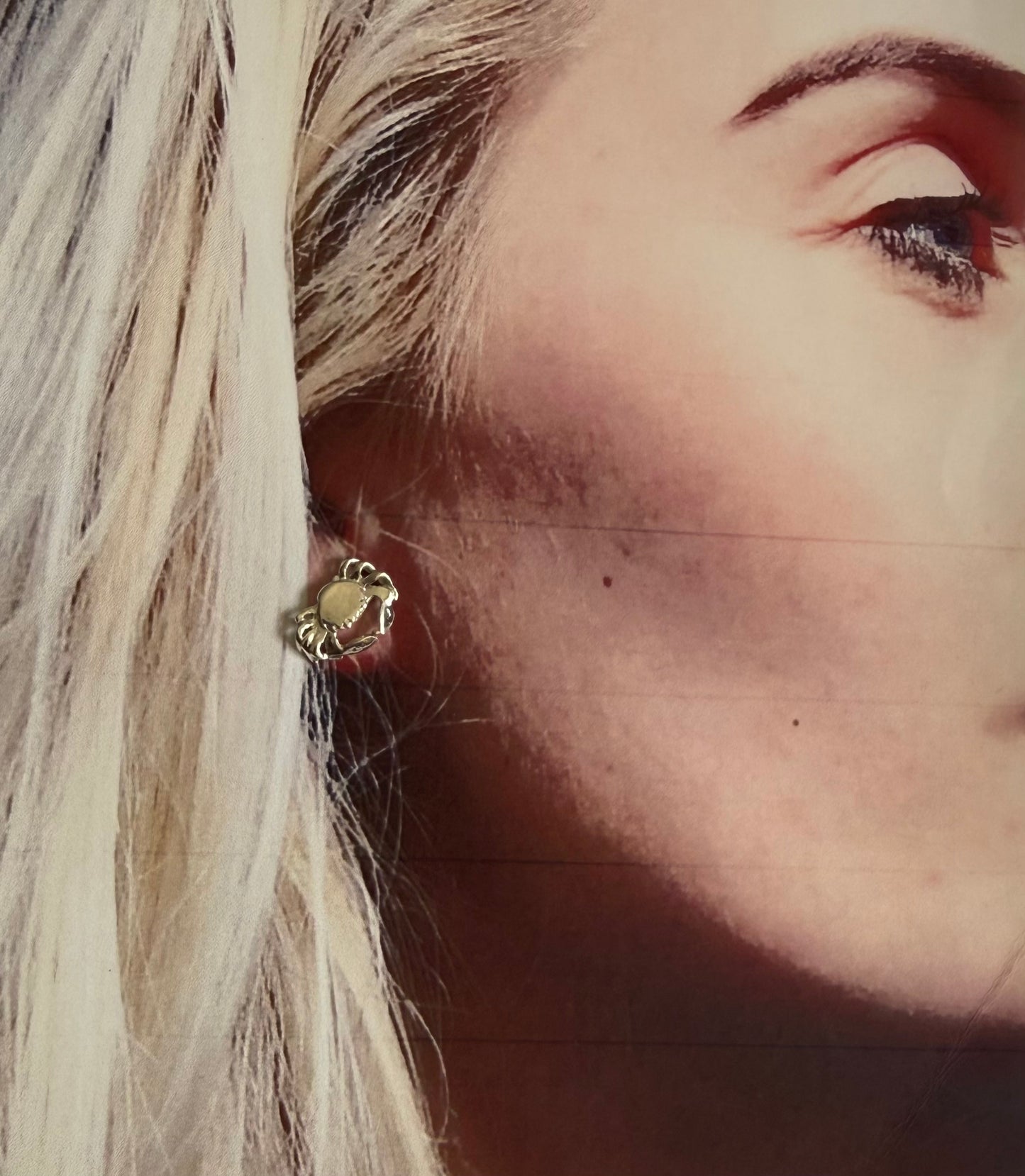 Crab earrings