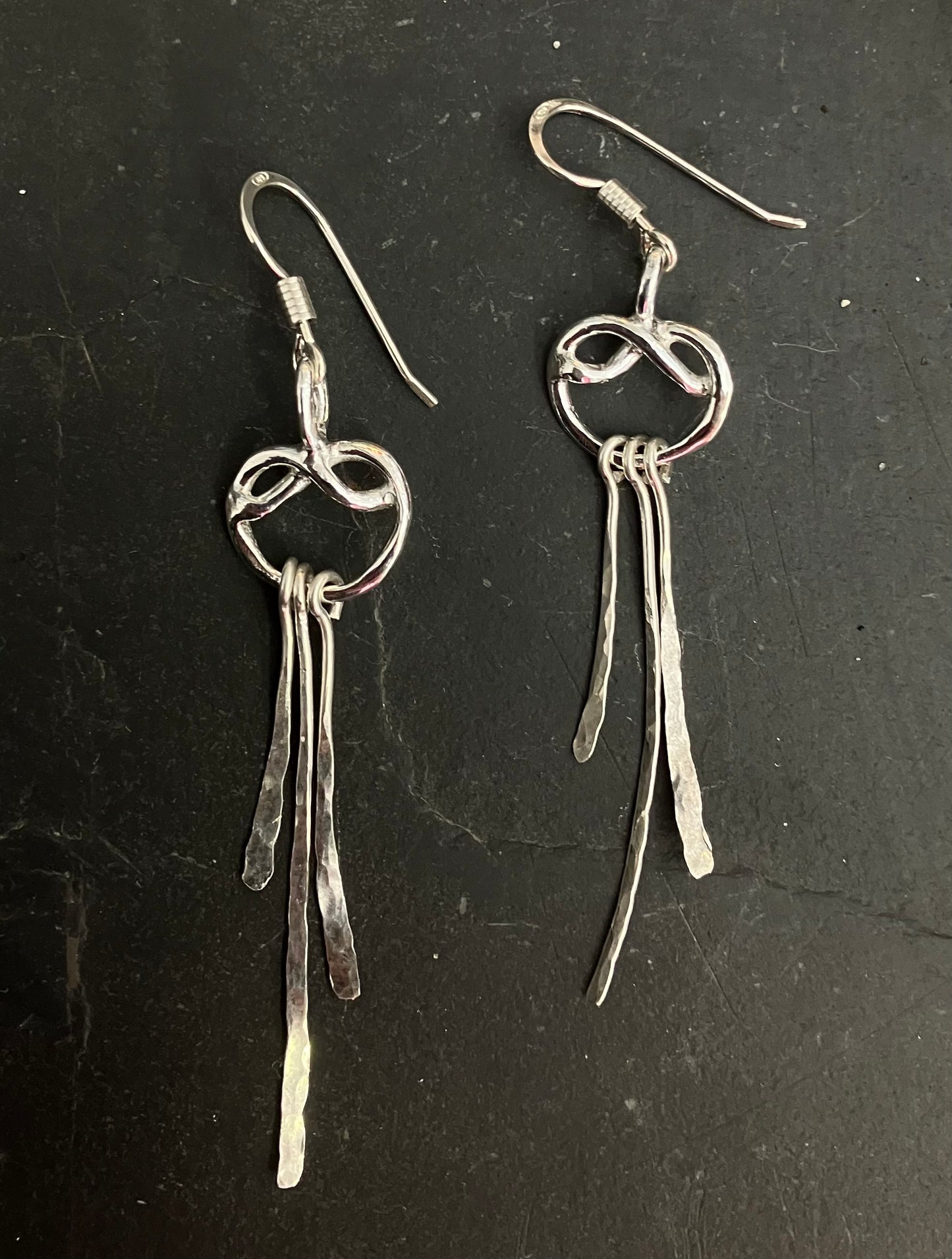 knot and tail earrings