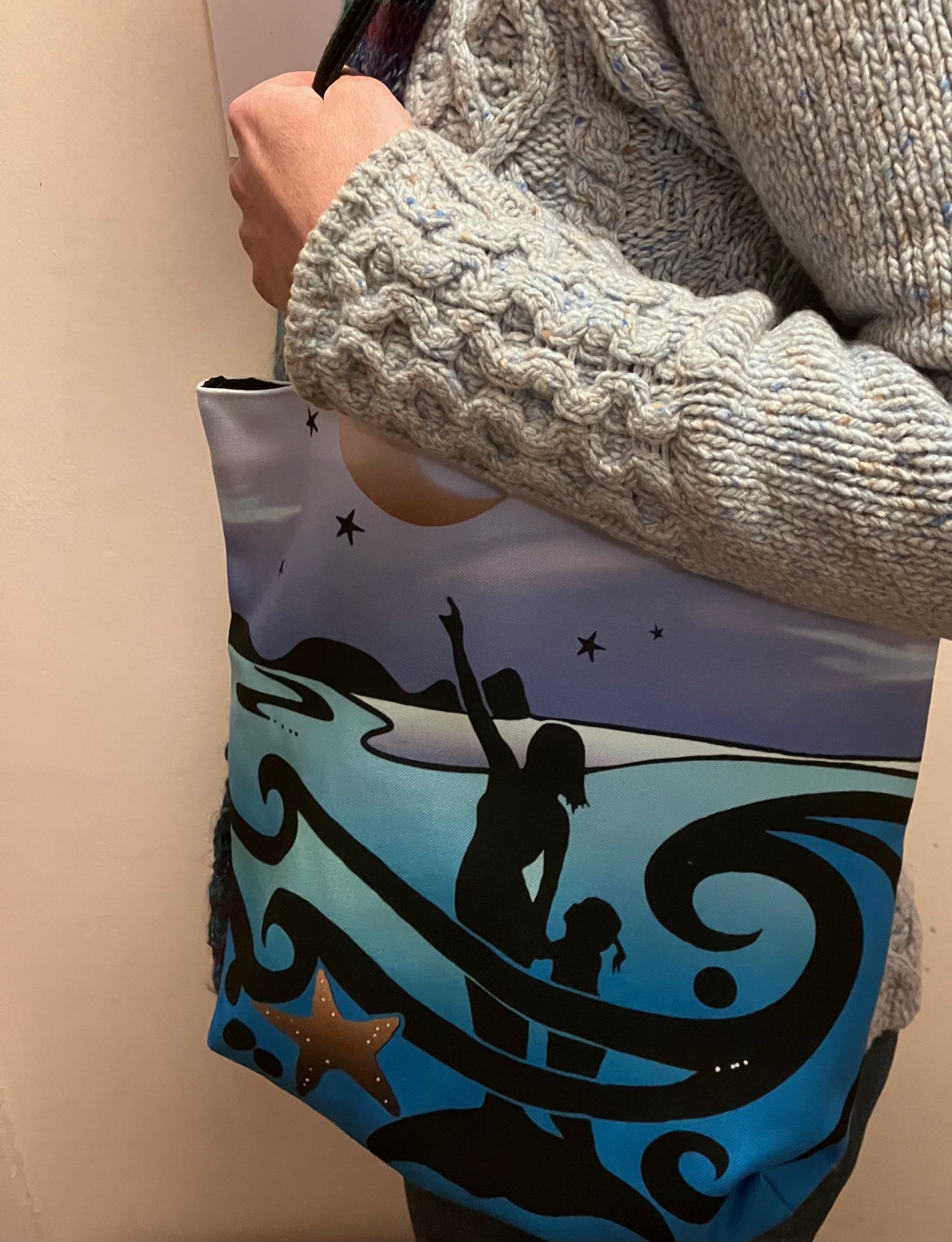 Gower mermaids shoulder bag