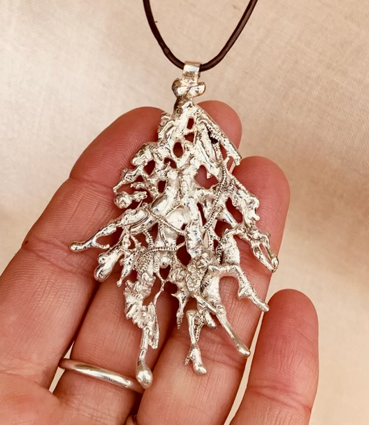 Coral Fan necklace