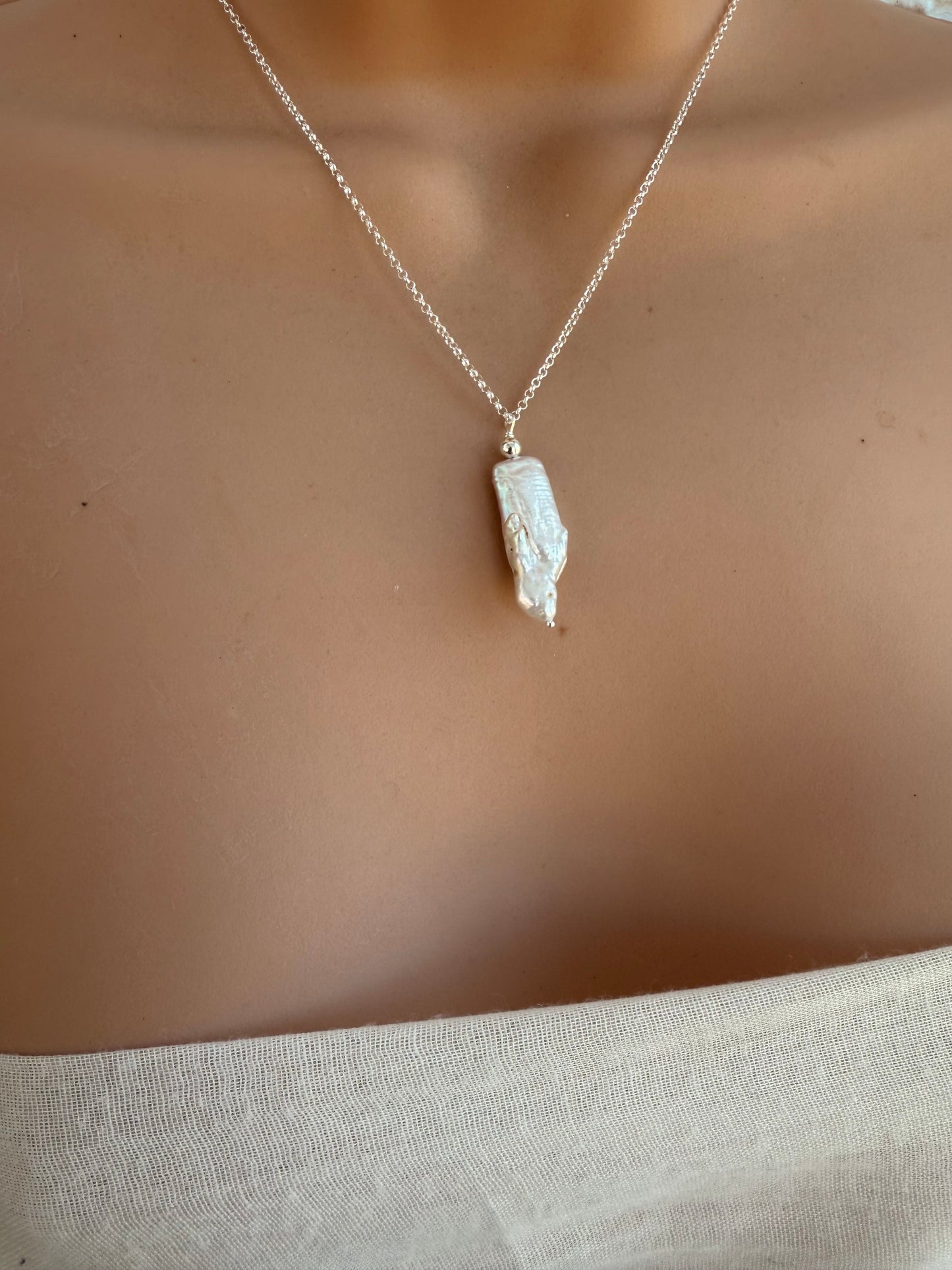 freshwater pearl necklace