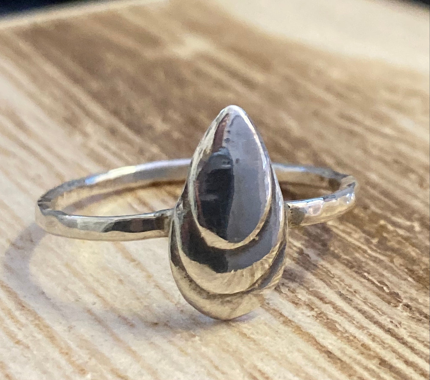 Mussel shell ring