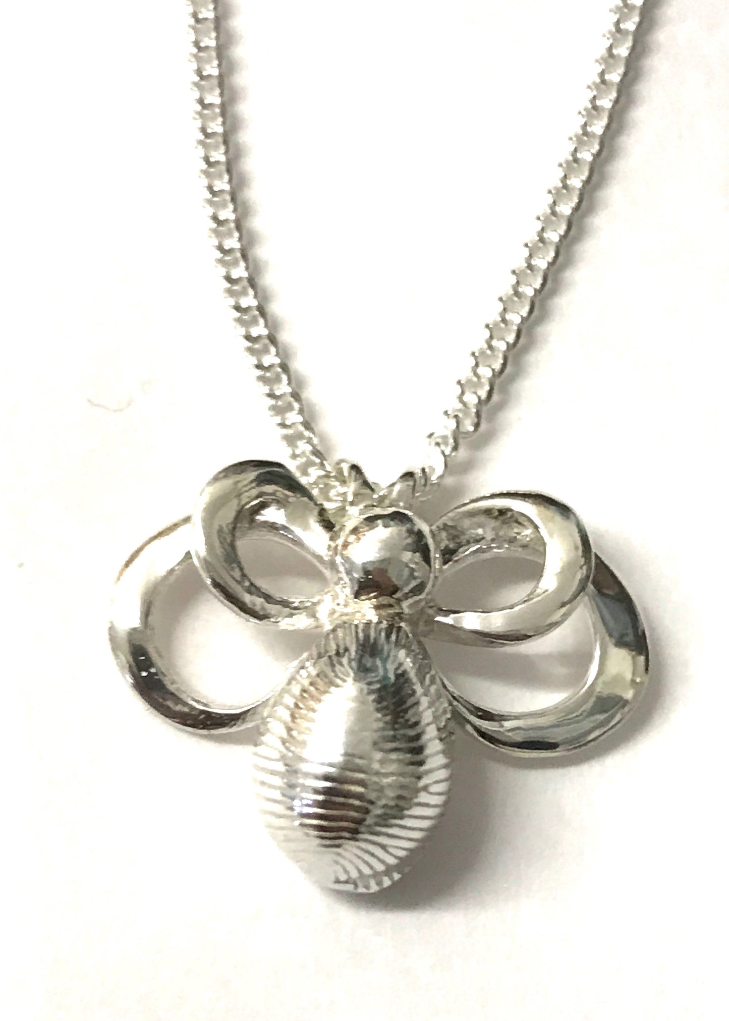 Bee cowrie shell necklace