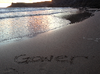 Gower sand card