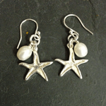 Starfish earrings by Pa-pa