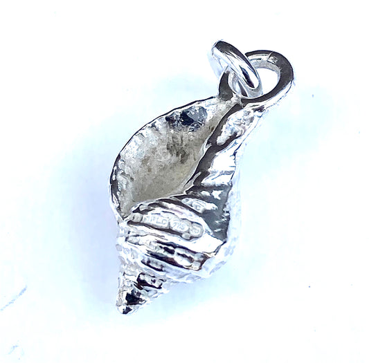 Whelk shell charm by Pa-pa